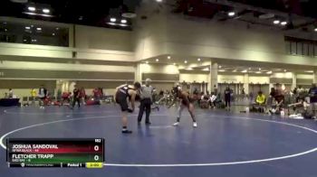 182 lbs Round 7 (10 Team) - Joshua Sandoval, NFWA Black vs Fletcher Trapp, Bad Bay