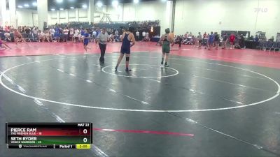 190 lbs Round 1 (6 Team) - Pierce Ram, The Firemen Blue vs Seth Ryder, Venice Warriors