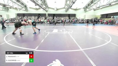 287-H lbs Round Of 16 - Jacob Howland, Elite Wrestling vs GINO GUERRISI, Lost Boys Wrestling Club