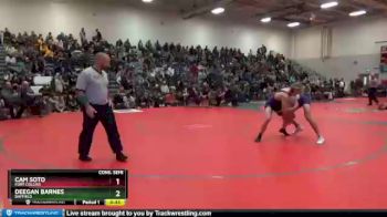 152 lbs Cons. Semi - Cam Soto, Fort Collins vs Deegan Barnes, Bayfield