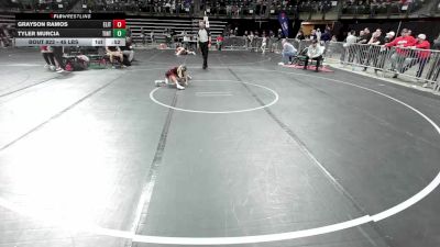 45 lbs Consi Of 4 - Grayson Ramos, Elite NJ vs Tyler Murcia, Tinton Falls Wrestling Club