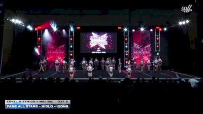 FAME All Stars - Midlo - Icons [2026 L2 Senior - Medium DAY 2] 2026 JAMfest Cheer Super Nationals