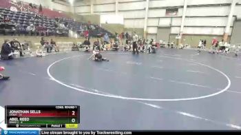 63 lbs Quarters & Wb (16 Team) - Jonathan Sells, Stout vs Abel Reed, Idaho 2