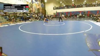 138 lbs Quarterfinal - Connor Johnson, Lake City vs Carter Jones, Coeur D Alene