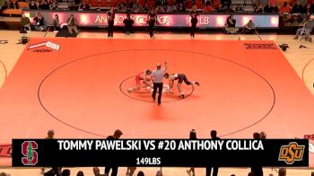 149 m, Anthony Collica, OKST vs Tommy Pawelski, STAN