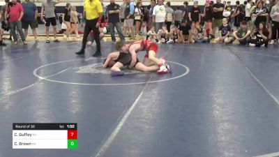 114-C lbs Round Of 32 - Connor Guffey, NY vs Christian Brown, MI