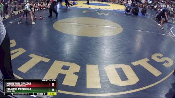 108 lbs Champ. Round 2 - Maximo Mendoza, Wolf Den vs Kingston Cruzat, Mad Dawg Wrestling