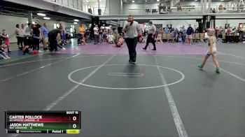 60 lbs Round 4 (8 Team) - Carter Pollock, U2 Upstate Uprising vs Jason Matthews, Mat Assassins