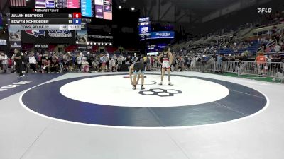 144 lbs Cons. Rd Of 32 - Julian Bertucci, PA vs Edwyn Schroeder, WI