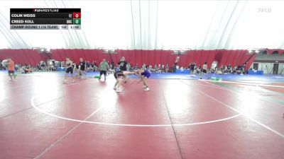 150 lbs Champ Round 1 (16 Team) - Colin Weiss, FZ Wrestling Club A vs Creed Koll, United North Central