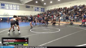 149 lbs Cons. Semi - Gabriel Gomez, Hawkeye WC vs Adam Paraspolo, Charter Oak Youth Wrestling