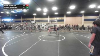 150 lbs Consi Of 32 #1 - Sevak Arakelyan, Titan Mercury WC vs Dominic Wilhelms, La Costa Canyon HS