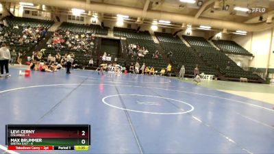 120 lbs Round 1 (16 Team) - Levi Cerny, Columbus vs Max Brummer, Gretna East