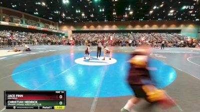 63-67 lbs Round 2 - Christian Hedrick, Spanish Springs Wrestling Club vs Jace Finn, USA GOLD