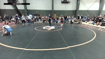 Junior Girls GR - 120 lbs Cons. Semis - Kaiya Maggini, CA vs Aubree Graves, ID