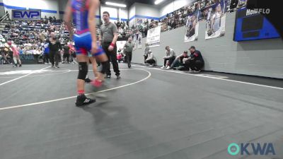 67 lbs Consi Of 4 - Taygan Hunke, Smith Wrestling Academy vs Emma Mejia, Norman Grappling Club