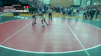 141 lbs Champ. Round 1 - Chance Hensley, Drury vs Jordan Beaty, NEO