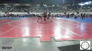 200 lbs Semifinal - MADISON EVEY, BISON WRESTLING GEARY, OK vs Reyleigh Liles, Broken Arrow Girls Junior High