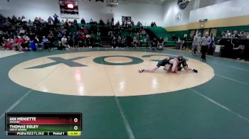 120 lbs Cons. Semi - Thomas Egley, Great Bridge vs Ian Midgette, Hickory