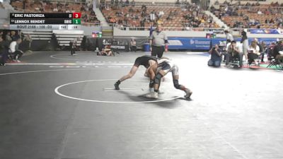 108 -D2 Cons. Round 1 - Lennox Bendet, Desert Mountain High School vs Eric Pastoriza, Sierra Linda High School