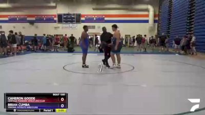 285 lbs 5th Place Match - Brian Cumba, Virginia Patriots Wrestling vs Cameron Goode, Heritage Pioneers Wrestling Club