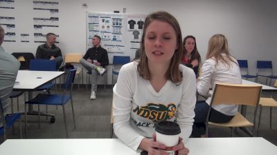 North Dakota State's Erin Teschuk on not being an NCAA darkhorse anymore