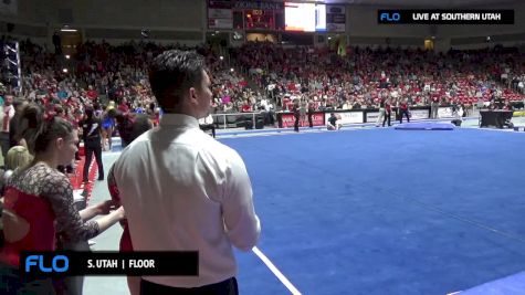 Virginia Brownsell - Floor (9.95!), SUU - Michigan & UC Davis At SUU