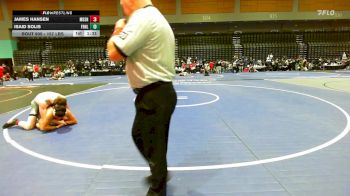 157 lbs Round Of 32 - James Hansen, Madison vs Isaid Solis, Fernley