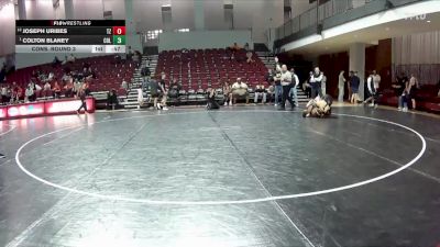 157 lbs Cons. Round 3 - Joseph Uribes, Osprey Wrestling Club vs Colton Blaney, Nova WC