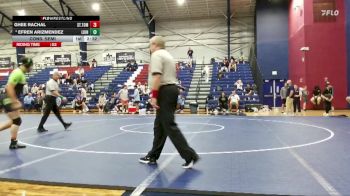 197 lbs Cons. Semi - Efren Arizmendez, Life University vs Ghee Rachal, St. Thomas University