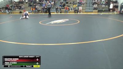 JV-2 lbs Round 2 - Thomas Winborn, Prairie, Cedar Rapids vs Vincent Ball, Western Dubuque