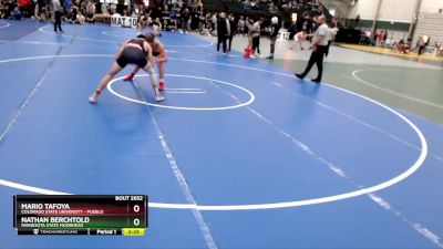 165 lbs Cons. Round 4 - Nathan Berchtold, Minnesota State Moorhead vs Mario Tafoya, Colorado State University - Pueblo