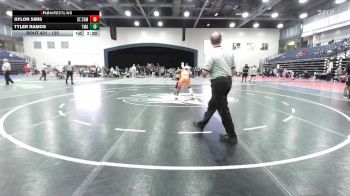 125 lbs 3rd Place Match - Tyler Ramos, Truett-McConnell (Ga.) vs Gylon Sims, Unattached The Citadel