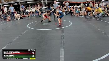 68 lbs Semis (4 Team) - Gino Pontoriero, Elite Squeeze vs Eyan Perez, Mat Warriors