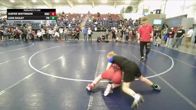 110 lbs Cons. Round 3 - Jasper Mattinson, Bear River Wrestling Club vs Luke Bailey, Team Prestige Wrestling