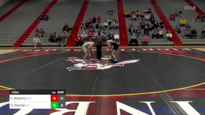 141 lbs Rr Rnd 1 - Colin Roberts, Edinboro vs Dylan Slovick, Pitt Bradford