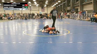60 lbs Round 4 - 2:15pm Saturday - Brendan Whittles, Terps XPress vs Daniel Torres, Terps Xtreme