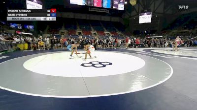 126 lbs Cons. Rd Of 128 - Damian Arreola, CA vs Gabe Stevens, OH