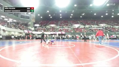50 lbs Cons. Round 6 - Everett Goodrich, Chinook Wrestling Club vs Erik Polson, Thermopolis Wrestling Club