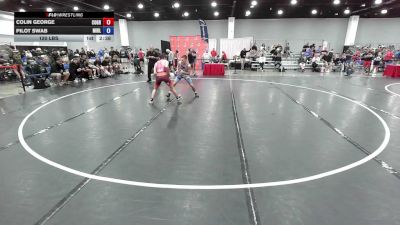 120 lbs Colin George, Colorado vs Pilot Swab, Team Michigan - Blue