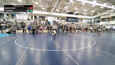67 lbs Quarterfinal - Tc Nixon, Southwest Wolverines Wrestling vs Ruger Ovard, Evanston Elite