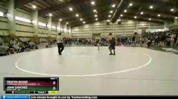 265 lbs Round 1 (4 Team) - John Sanchez, Bear Cave vs Trayvn Boger, Sanderson Wrestling Academy