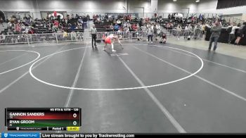 126 lbs Cons. Round 2 - Ryan Groom, IA vs Gannon Sanders, TX