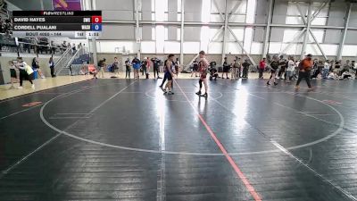 144 lbs Champ. Round 1 - David Hayes, Shelton Wrestling Club vs Cordell Pualani, Washington