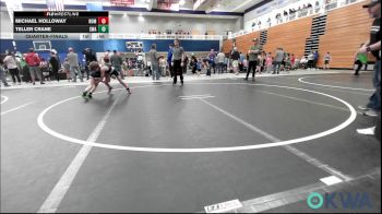61 lbs Quarterfinal - Michael Holloway, Team Nomad vs Teller Crane, Shelton Wrestling Academy