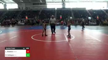 50 lbs Quarterfinal - Liam Bialecki, Granite WC vs Reynaldo Gallegos, NM GOLD