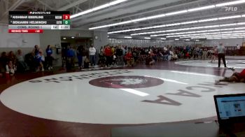 197 lbs Cons. Round 1 - Benjamin Helminski, Luther vs Kishmar Eberline, MSU Moorhead