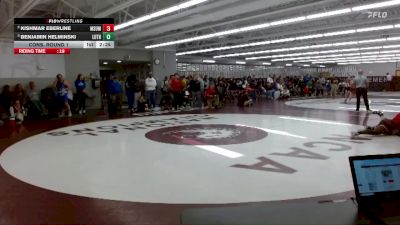 197 lbs Cons. Round 1 - Benjamin Helminski, Luther vs Kishmar Eberline, MSU Moorhead