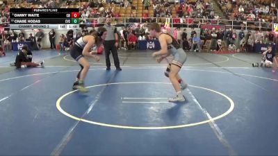 146 lbs Champ. Round 2 - Danny Waite, CP Wrestling vs Chase Hodas, CVCA