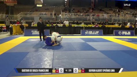 Kayron Albert Epifânio Lima vs Gustavo De Souza Francelino 2025 Pan Jiu Jitsu IBJJF Championship